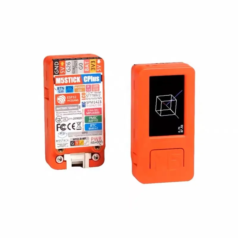 Venta caliente M5Stack oficial M5StickC PLUS ESP32-PICO Mini IoT desarrollo Kit de gráficos de programación de punto único