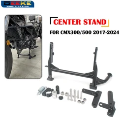 CMX300 CMX500 Motorcycle Accessories Middle Kickstand Center Parking Stand Support Bracket Fit For HONDA REBEL CMX 500 2017-2024