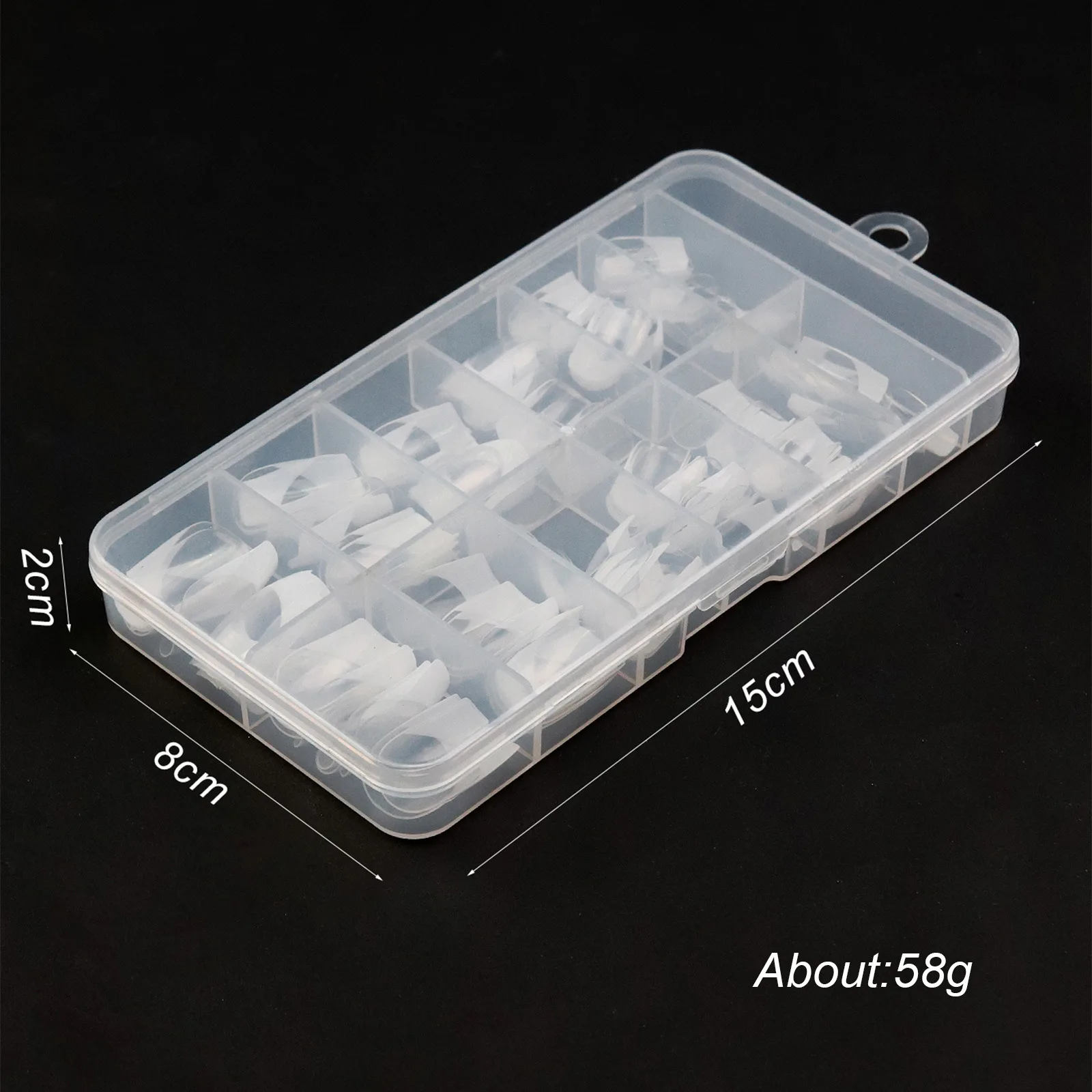 Detachable Cute Multi-color Medium-length Square Nail Tips Wearable Nail Art Tools Easy to Wear No Glue Required