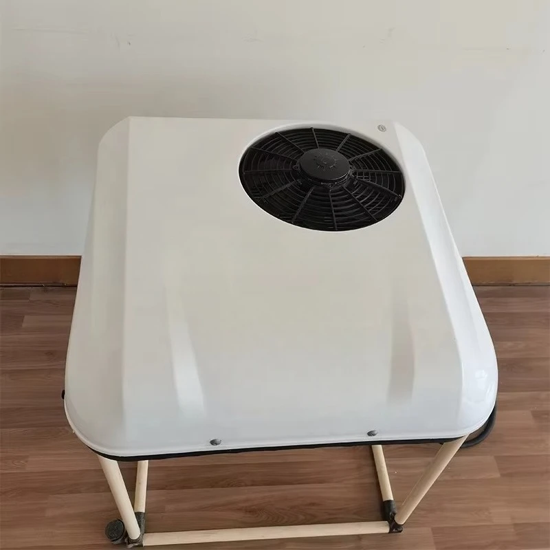 متنقل 24 فولت حافلة شاحنة فان 12 فولت 12 فولت سقف علوي وقوف السيارات برودة مكيف الهواء ل RV #4