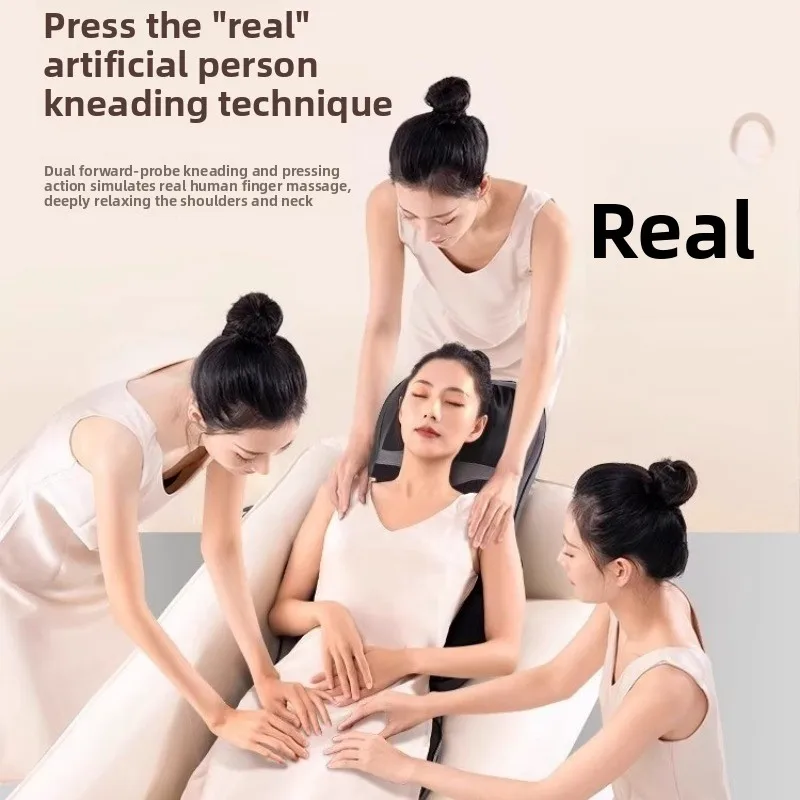 Multifunction Shoulder Neck Massager Kneading Massage Cushion Home Use Office Shoulder Neck Full Body Massager Back Massager