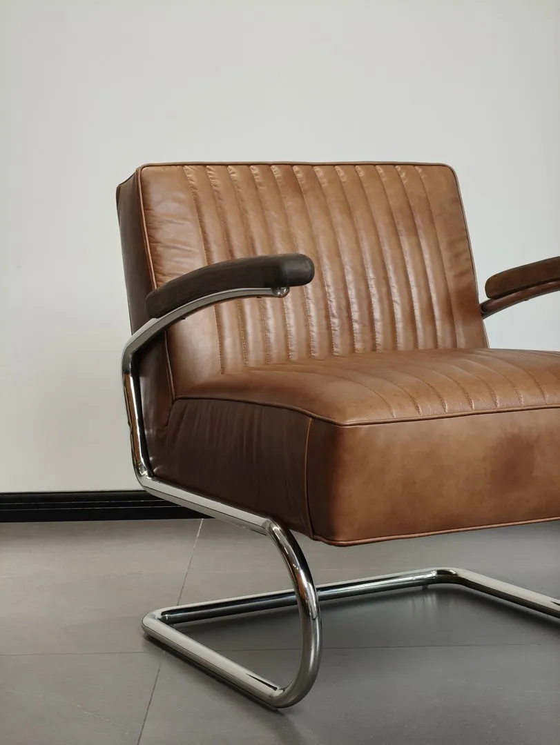 Stainless steel base living room chair leisure chair YH-258