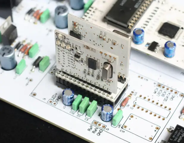 WM8805 digital receiving module soft-controlled I2S output