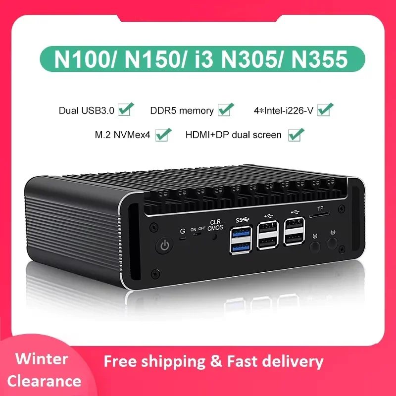 Das Mini-PC mit passivem Kühlung – Mein echter Erfahrungsbericht als Heimserver und Firewalldienst