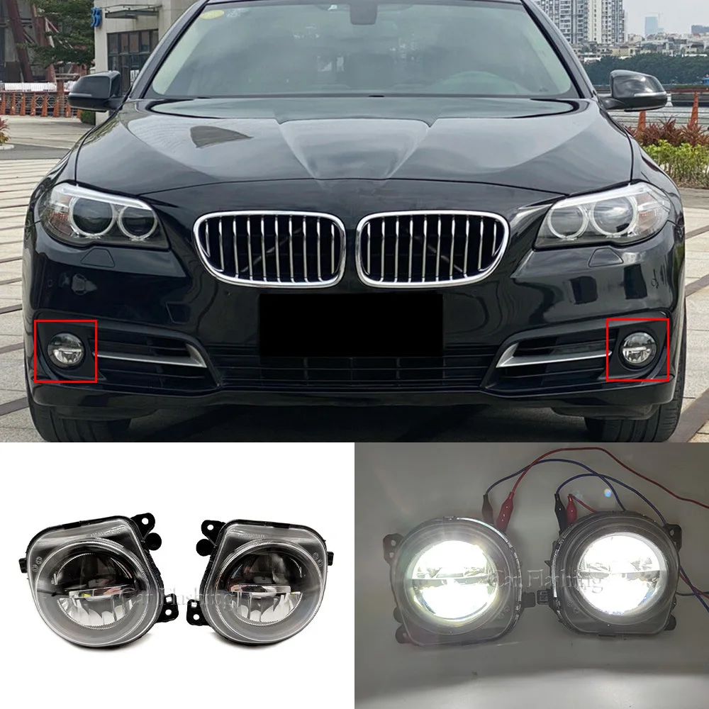 

For BMW 14-16 5 Series F07 F10 F11 F18 LCI front bumper 520 fog lights 535 bumper lights