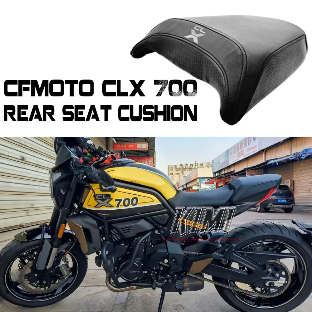 

For CFMOTO CL-X 700 700CLX 700CL-X Sport Motorcycle Full Leather Waterproof Seat Cushion Super Soft Rear Seat Cushion