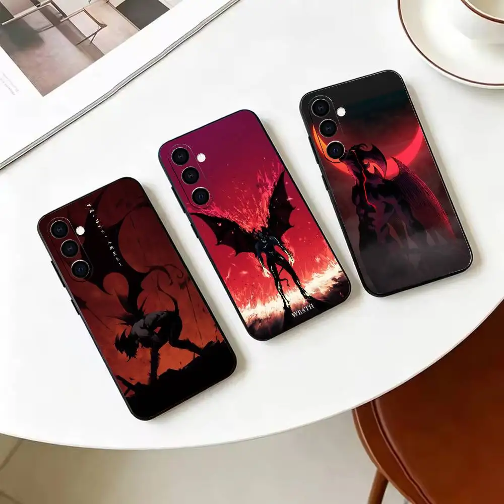 Apocalyptic Tragedy Devilman Crybaby-s Phone Case For Samsung Galaxy A73, A72,A70,A53,A52,A51,Soft Silicone Black Cover