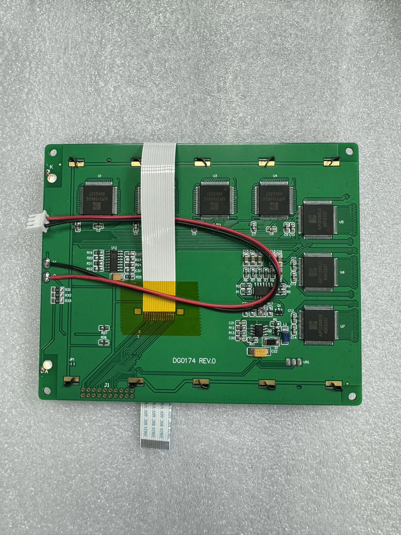 

Original WG320240CO 320240CX PG320240WRF LCD Module 5V Blue Backlight Parallel Port for MCU 51 PIC