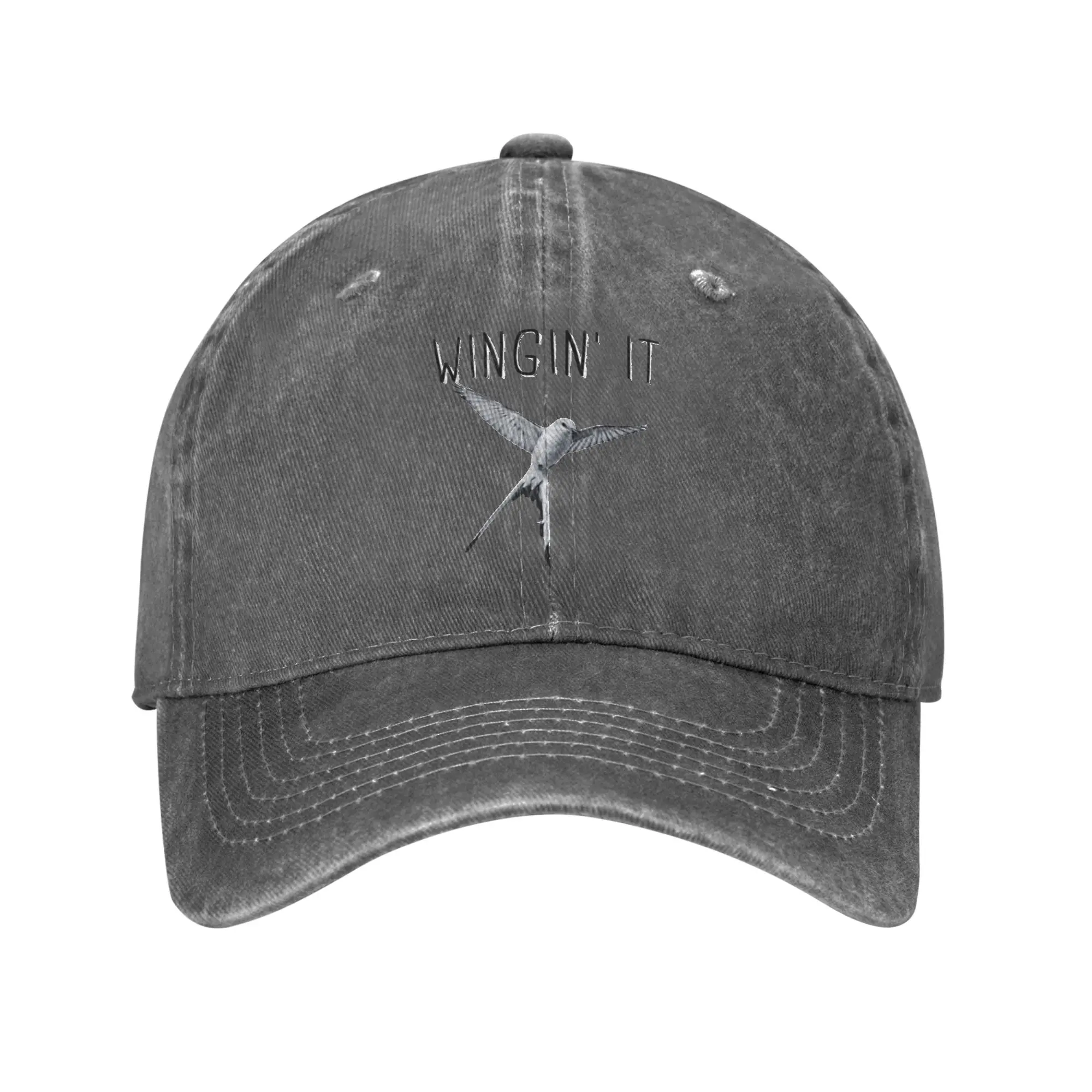 Fashion Wingspan Wingin  It Board Game baseball cap  Denim Outdoor Hat Women's Caps