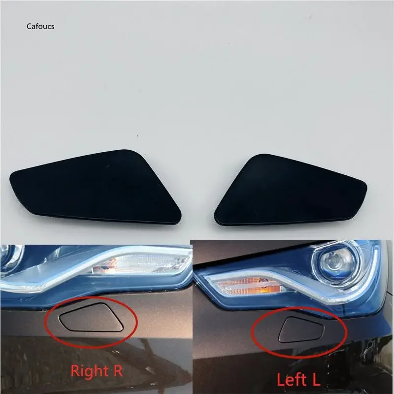 

For Audi A1 2010 2012 2013 2014 Front Bumper Headlight HeadLamp Washer Nozzle Jet Hid Cover Cap