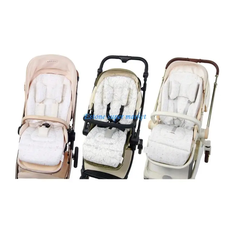 신생아 통기성 충격 흡수 패드용 090B 면 유모차 쿠션