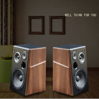 8/10 Inch 200W Wooden Speaker Woofer 4ohm KTV Speaker Treble Home Singing Audio Home Fever Passive Speaker Bookshelf Speaker