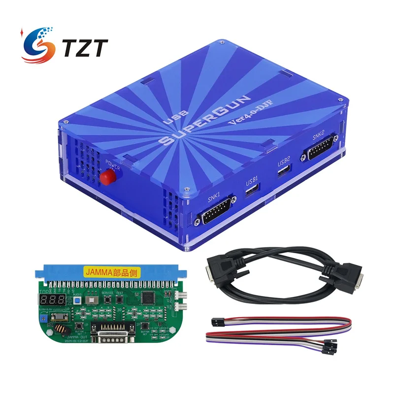 TZT USB Series SuperGun/CBOX V4.0 Ver4.0-DJF (Standard Version/with Power Supply) for Arcade System Board/SNK IGS Deck