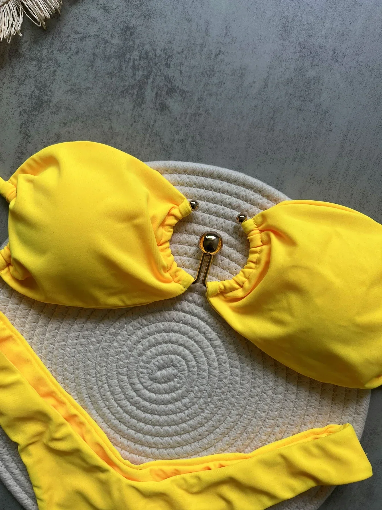 เซ็กซี่ U รูป Bandeau ชุดบิกินี่ Mujer ชุดว่ายน้ําที่ไม่มีสายหนังผู้หญิงชุดว่ายน้ําชุดว่ายน้ํา Biquinis บิกินี่บราซิลว่ายน้ํา 2025