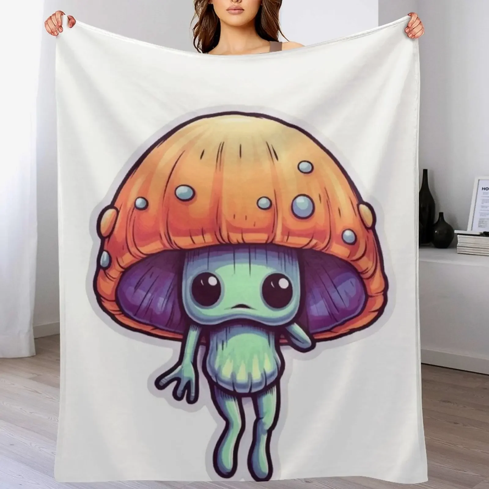 

Subatomic Companion Throw Blanket Compact Warm Blanket for Car Road Trip