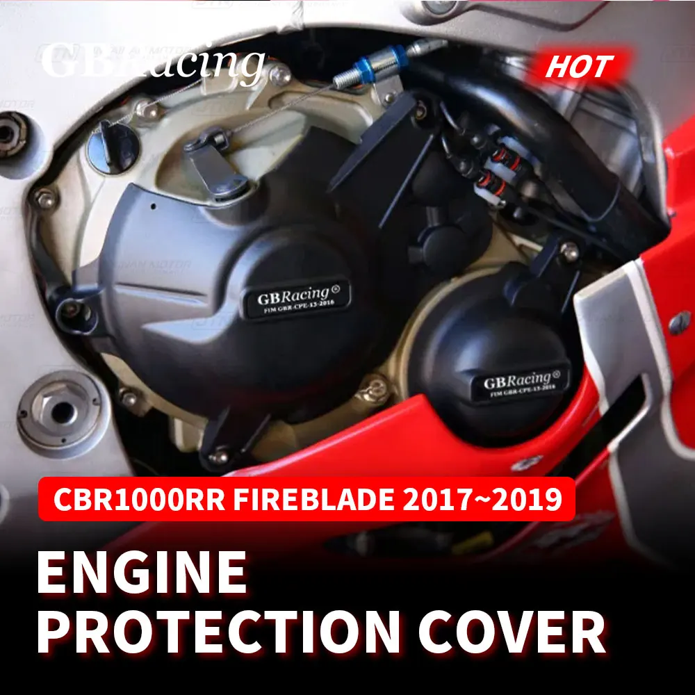 

GB Racing Engine Cover Set For HONDA CBR1000RR FIREBLADE SP 2017 2018 2019 Alternator Clutch Pump Protect Cover Accessories