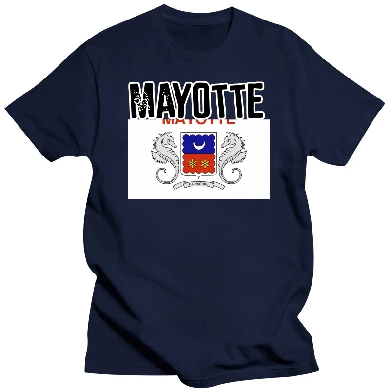 Flag T-Shirt Mayotte Fashion Country Souvenir Gift Tee Pride logo