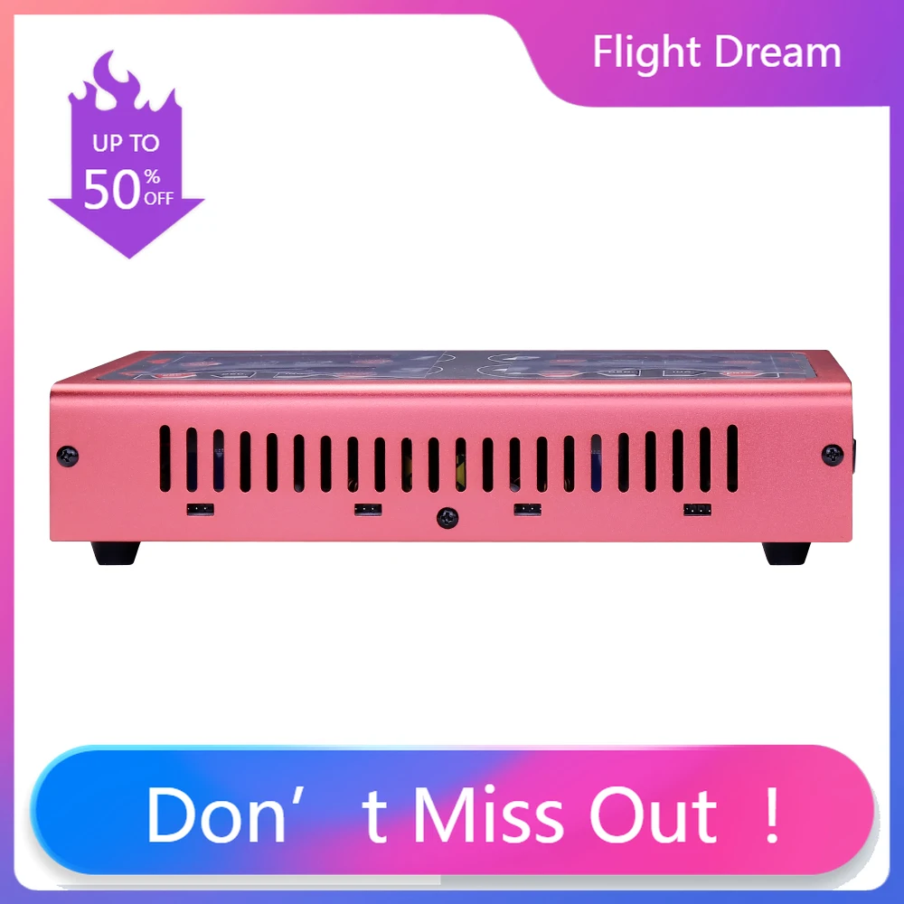 

NYFor CQ3 100W 10A 1-6S AC100-240V DC11.0V-18.0V Balance Charger with JST_XH Adapter Board for LiPo LiFe NiMH NiCd Battery