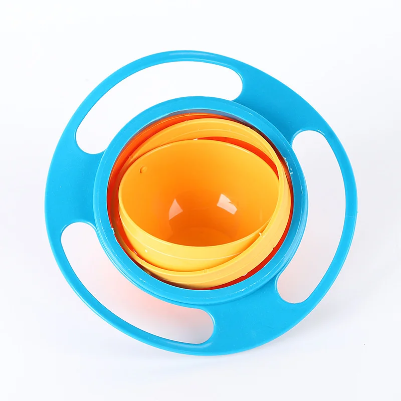 UFO Balance 360 Degree Rotation No Spill Baby Children\'s Fun Top Bowl Batch