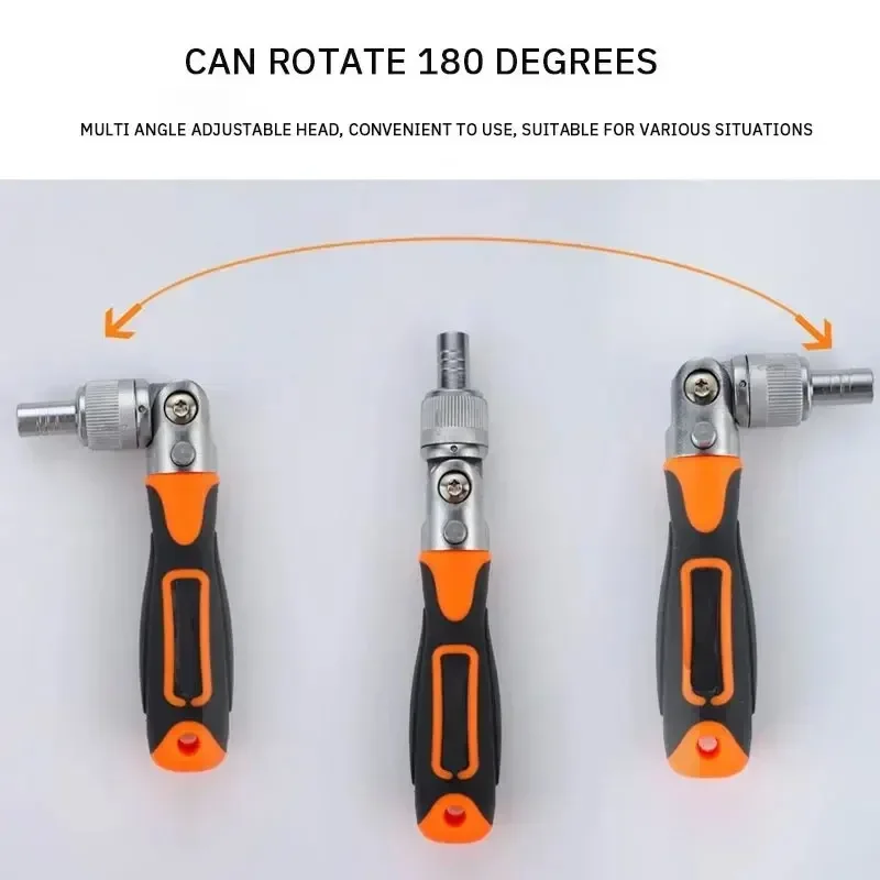 Xiaomi 38 in 1 Screwdriver Set Retractable Household Multifunctional Plum Shaped Rice Word Ratchet Screwdriver Box отверток