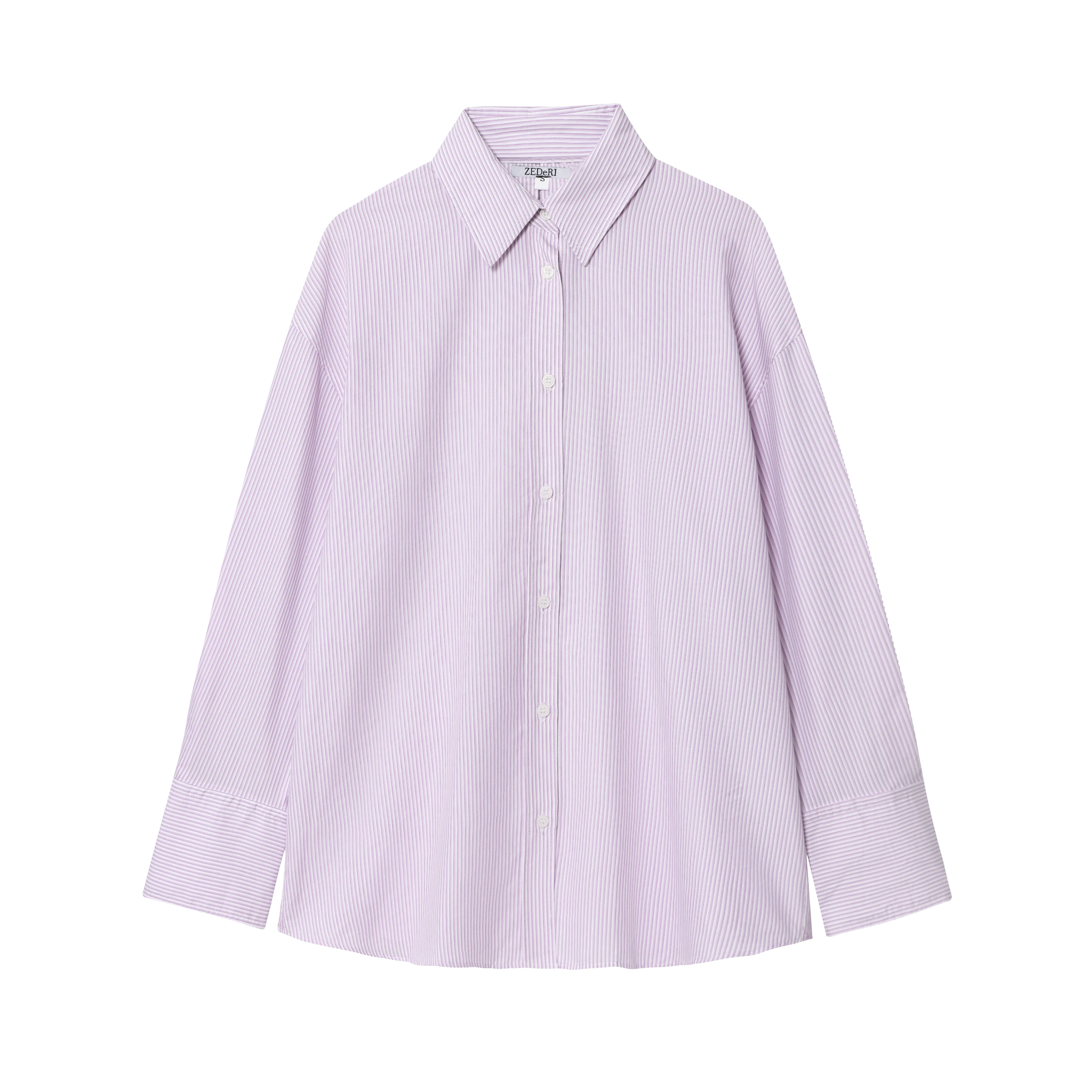 

Women's clothing autumn new products simple and versatile casual and fashionable back bow poplin loose shirt