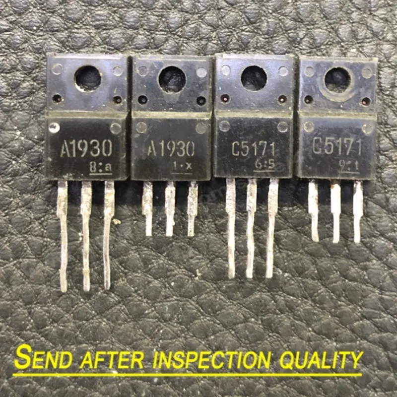 Original disassembly 5pcs/lot A1930 C5171 2SA1930 + 2SC5171 TRANS PNP 2A 180V TO-220