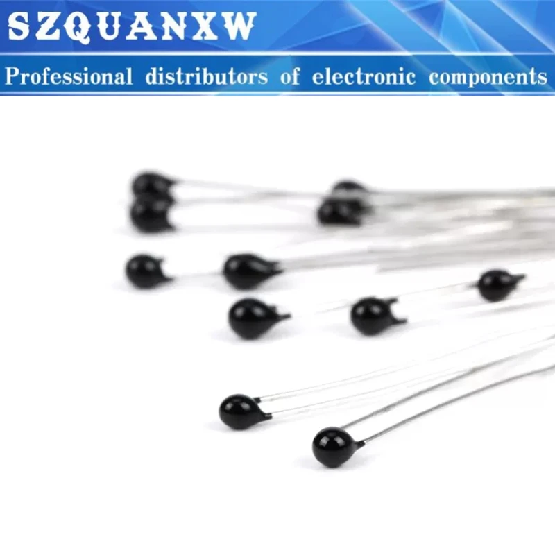 20PCS NTC-MF52AT NTC Thermistor MF52 Thermal Resistor 1K 2K 3K 4.7K 5K 10K 20K 47K 50K 100K OHM 3590 5%