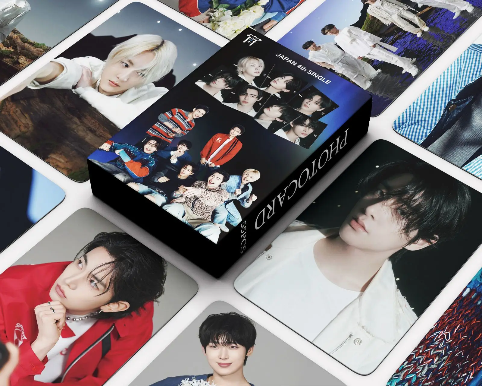 

55 K-pop boy band Japanese album YOI mini cards - LOMO cards fan photo cards support collection gift