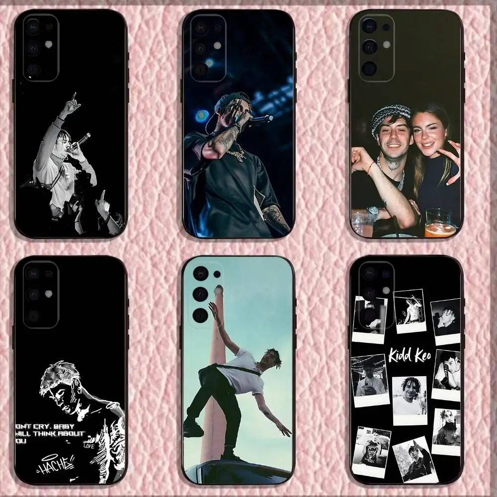 

Kidd Keo 2016 Rapper Phone Case For Samsung S 25,24,23,22,30,21,10,9,Ultra,Plus,Lite,FE,4,5G Black Soft Case