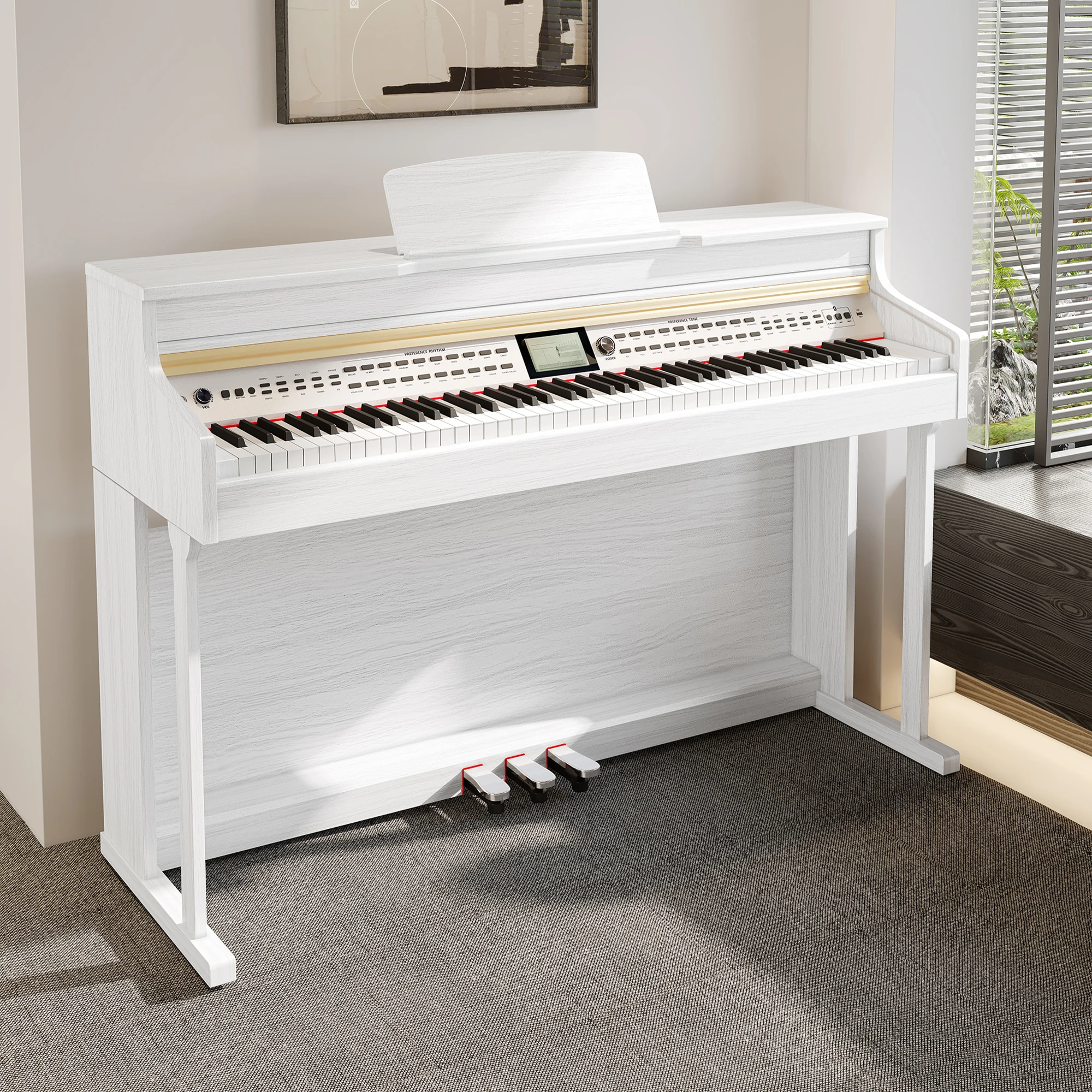 Digital Worlde Digital Pianos Teclado De Piano Profesional Kids Piano Keyboard