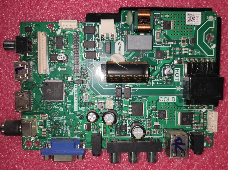 FREE shipping  !! TP.SK106A.PB818 Three in one drive board TV motherboard 2 HD HDMI interfaces 30--57v 480ma   25w