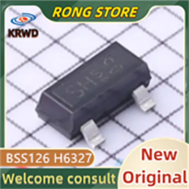 10PCS SHs New and Original BSS126H6327 BSS126H63 BSS126H BSS126 H6327