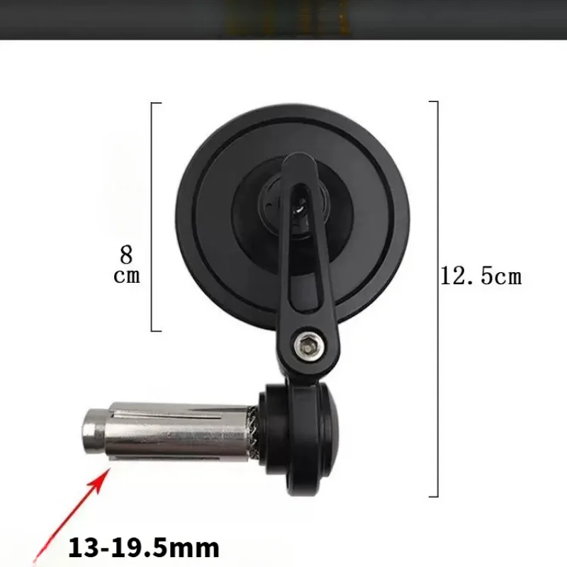 Reversing Handle Bar Ends Side Rearview Mirror For Triumph Scrambler Bobber Bonneville Street Twin Speed XC XE 900 T120 T100