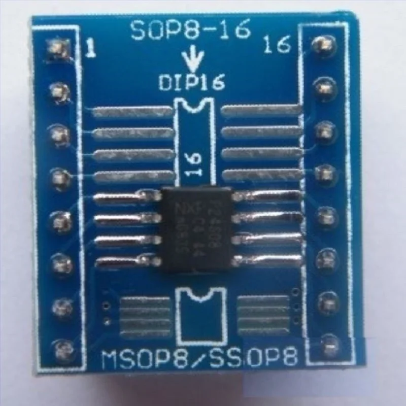 Sop16 transformar dip16 multi-função adaptador placa msop8 tssop8 ssop8 sop8 largo ou estreito