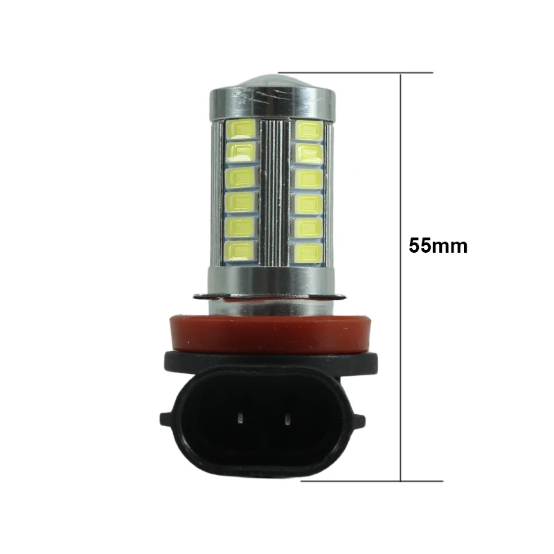 H8 H11 12V 24v Super Canbus 5W Car Fog Light Auto Headlights Lamp DRL Truck Bus Driving Running Lamp 10v To 60v White Yellow