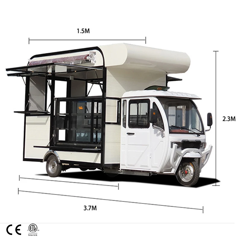 Mobile Beer Bar Trailer, Outdoor Food Truck, Flower Car, Food Selling S, Dining Trailer