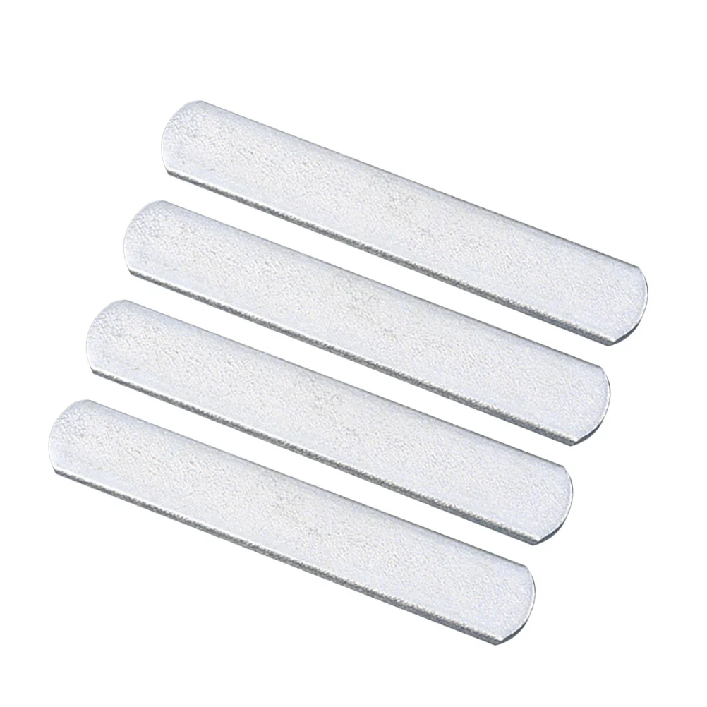 

4 Pcs Weighted Leg Strap Steel Plates Anti-rust Athletic Tape Sport Stainless Equipment