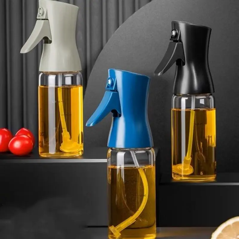 High Pressure Oil Spray Bottle Olive Oil Spray Bottle High Borosilicate GlassInjector Air Fryer Oil Separator Oil Spray Bottle