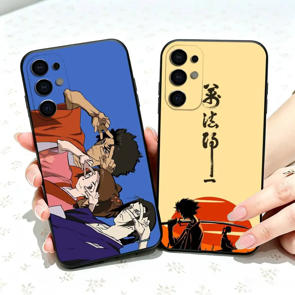 S-Samurai C-Champloo gift Phone Case For Samsung S25,S24,S21,S22,S23,S30,Ultra,S20,Plus,Fe,Soft Silicone Black Cover