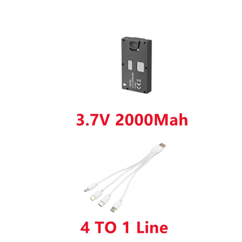 KS66 K066 Optical Flow Brushless RC Drone KS66 Dron Battery KS66 RC Drone Spare Parts 3.7V 2000Mah Battery/Propeller/USB