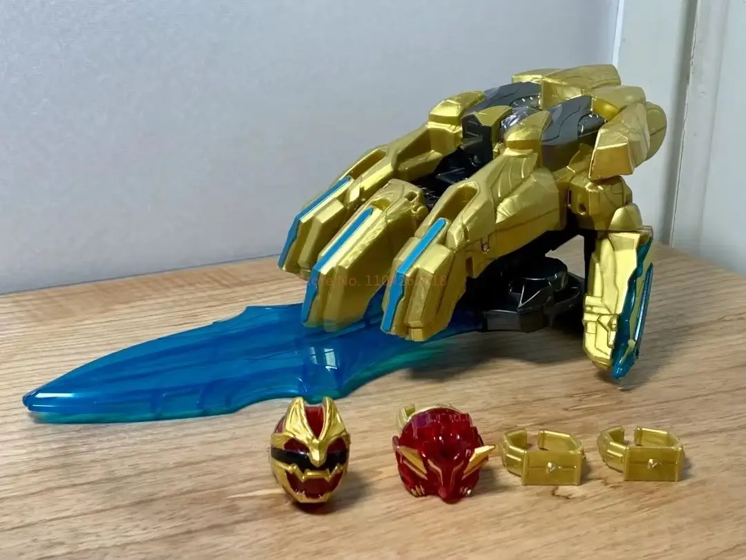 Original Bandai Sentai Beast Morphers Dx Tekka Sword Tekka Sword Transformation Device Combination Robot Boy'S Birthday Gifts