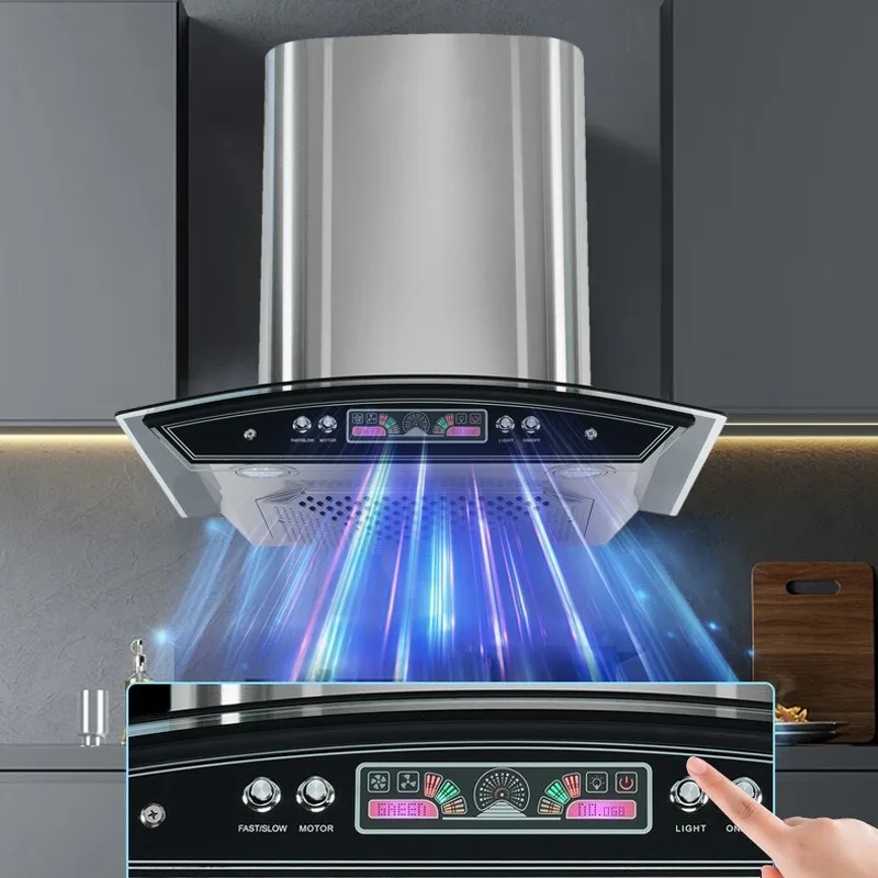 2025 new 220V  appliances Home Top suction Range Hoods kitchen hood extractor ceiling-mounted European style embedded 60/75/90CM