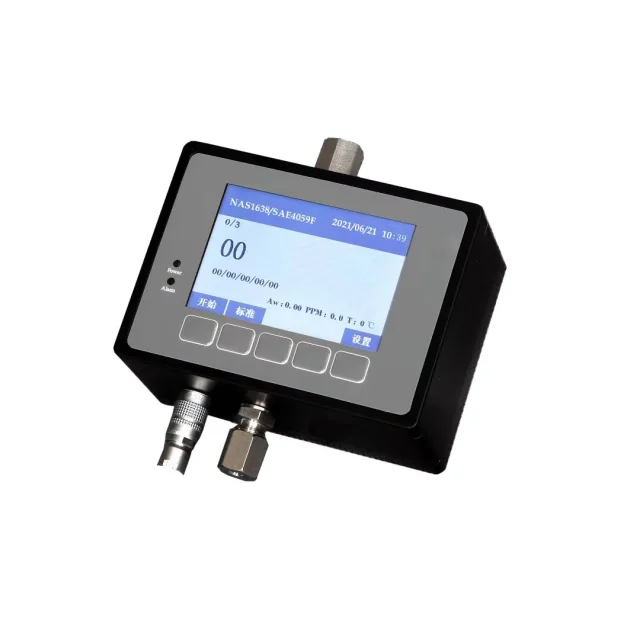 ZWLPC Online Oil Particle Counter with 1-Year Warranty Detects Oil Pollution Level for Hydraulic, Transformer, Lube, Gear Oil