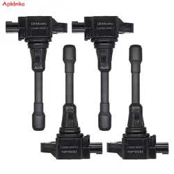 4X Ignition Coils For Infiniti QX60 Nissan Altima Rogue NV200 Sentra Versa 2.0L 2.5L 22448-JA00C 2014 2015 2016 2017 2018 2019