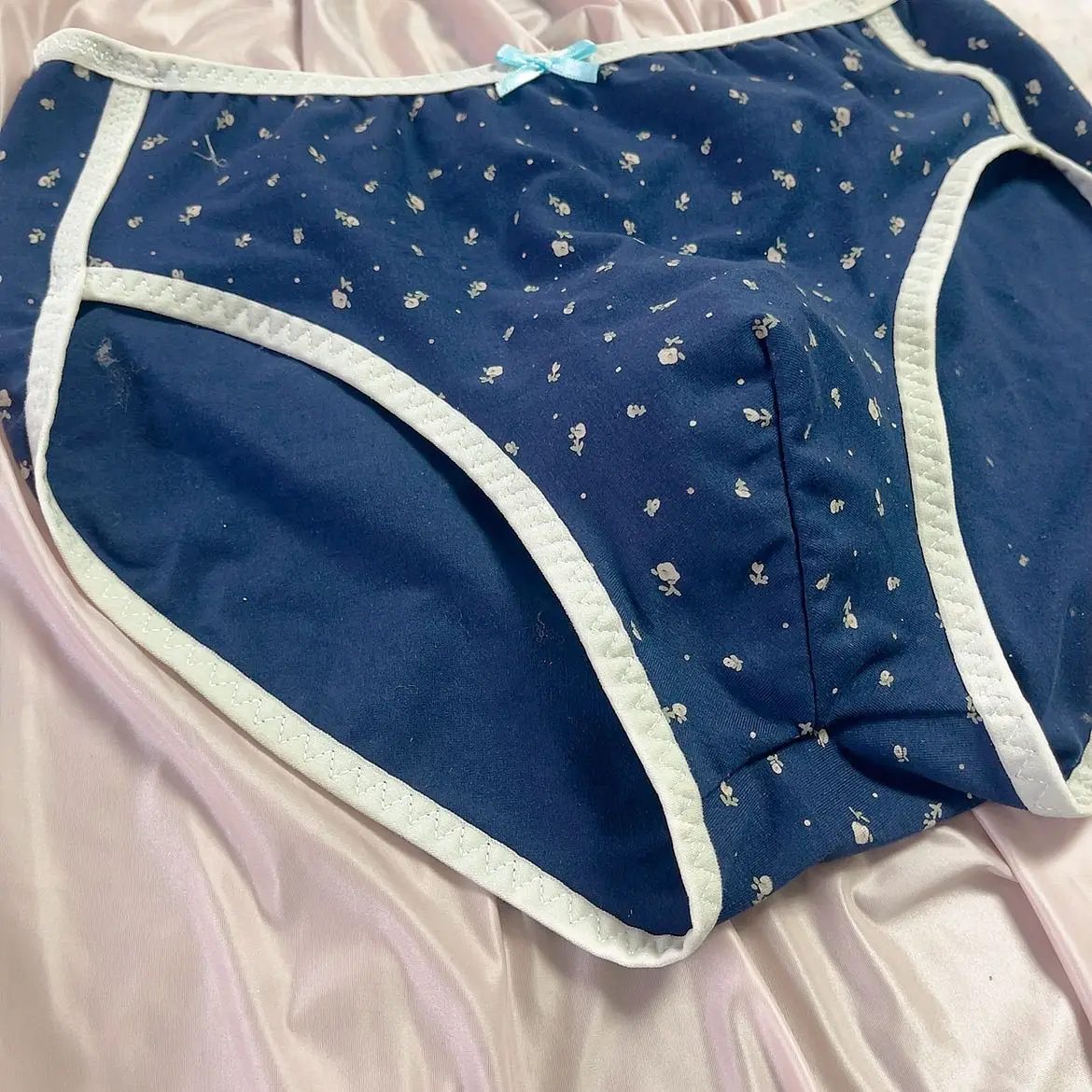 Man's Pink BF Briefs Live Show Dance Costumes Harajuku