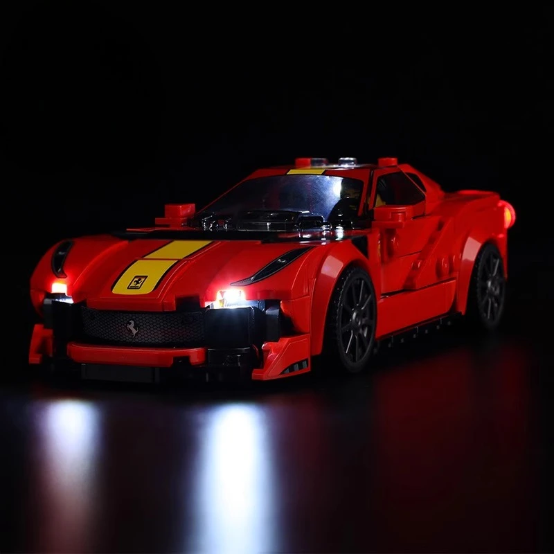 

No Model LED Lighting Set Suitable for LEGO Ferrari 812 Competizione 76914 (Excluding Building Blocks)