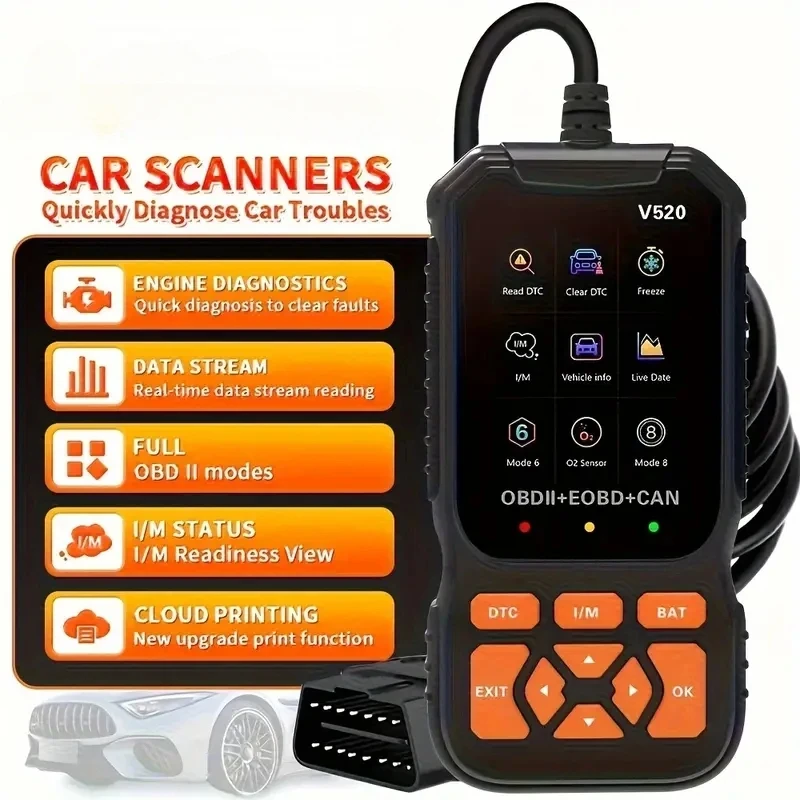 outil-de-diagnostic-de-eau-obd2-v520-lecteur-de-code-de-moteur-de-verification-ameliore-avec-cristal-obdii-eobd-outils-d'analyse-de-diagnostic-de-voiture