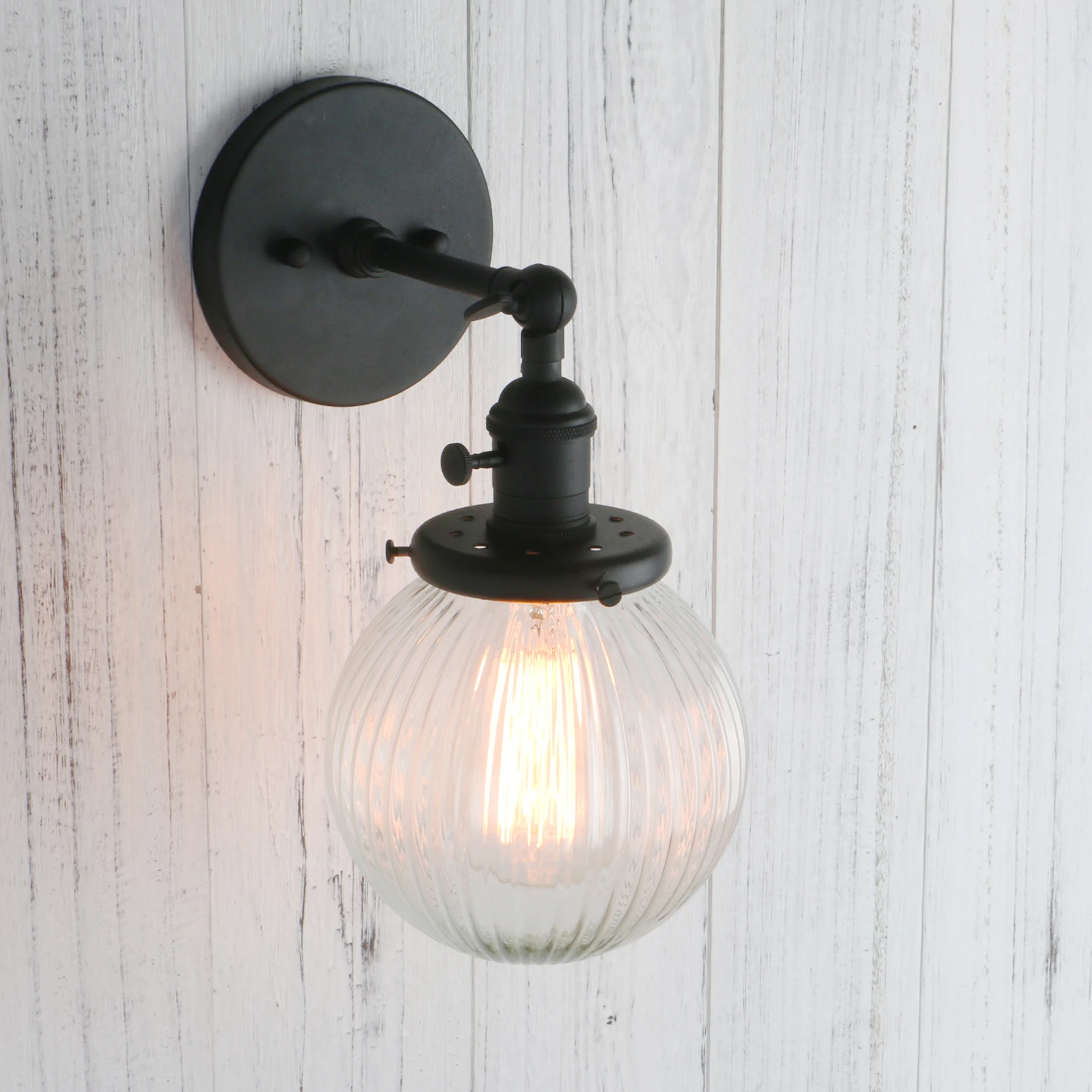 PERMO-Vintage Industrial Wall Sconce, luminária, 5,9 \