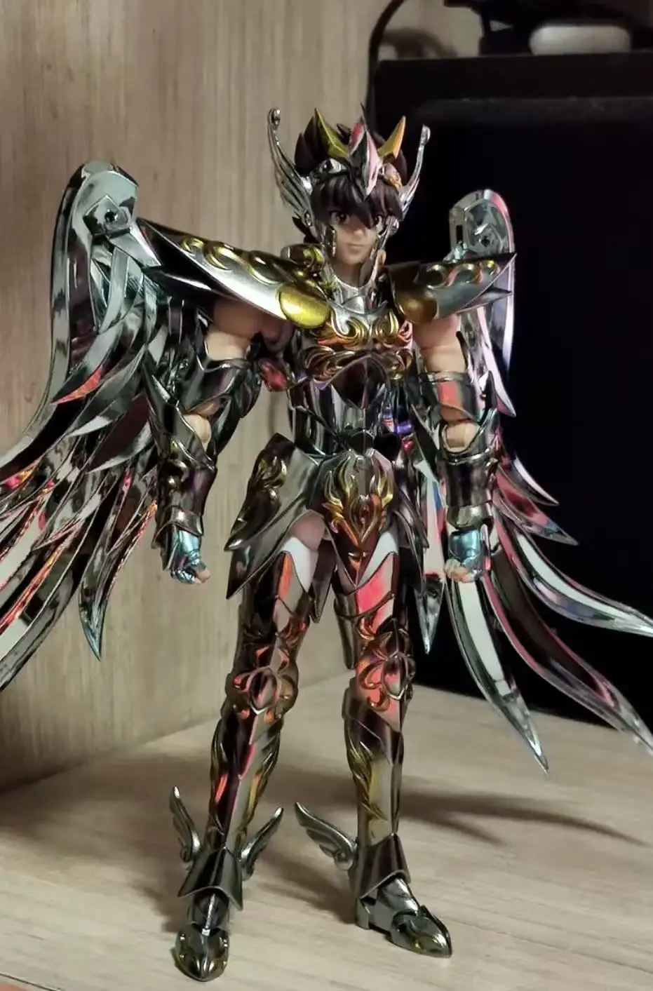 

Коллекционная фигурка Saint Seiya Myth Cloth EX Pegasus God V4 10th Anniversary Bronze Knights of the Zodiac от Great Toys