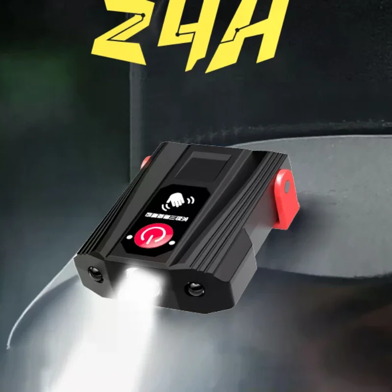 Induction Cap Clamp Lamp Head-mounted High-intensity Outdoor Hiking Fishing Lamp Ultra-bright Portable Headlamp Cap Brim Lamp